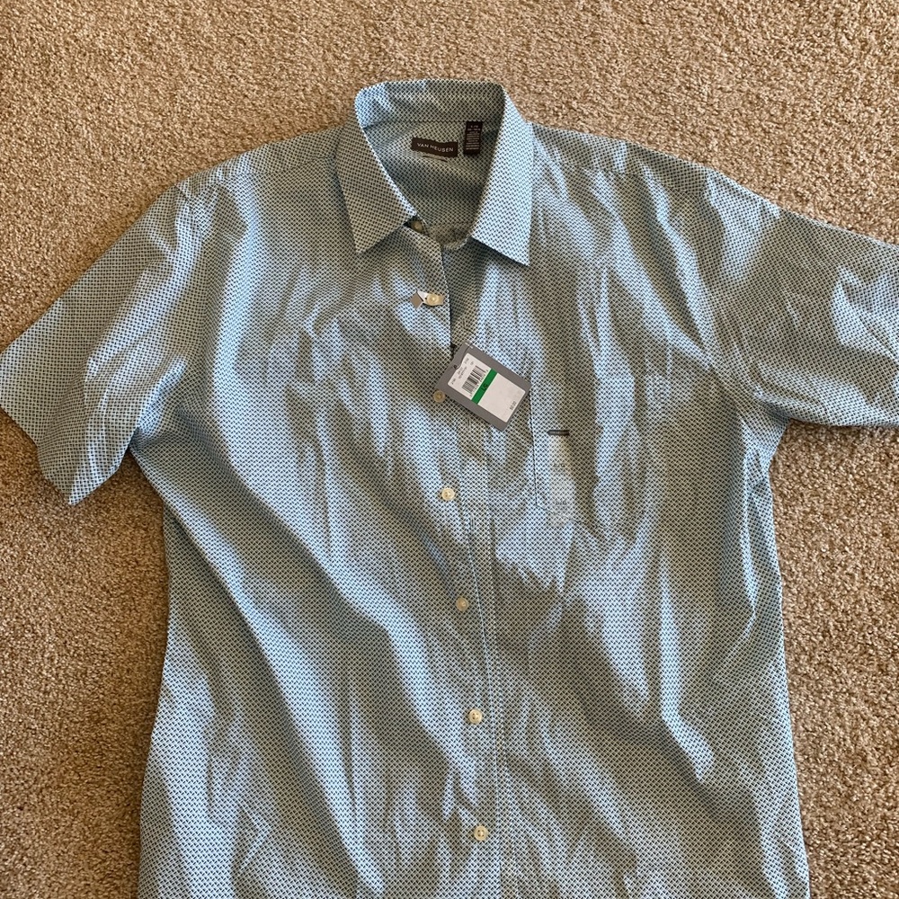2 men’s shirts, NWT/NWOT. Size large, $20 for both